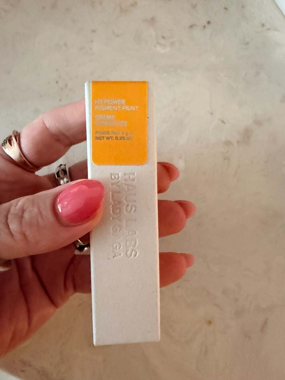 Haus Labs by Lady Gaga Hy-Power Pigment Paint in Citrine Matte
